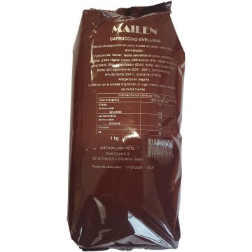 Café Mailen Cappuccino Avellana Bolsa 1 Kg