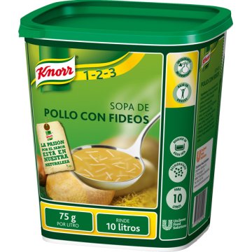 Sopa Knorr Pollo Con Fideos 000 Bote 750 Gr