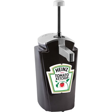 Dispensador Heinz Negre 2.5 Lt