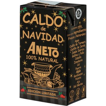 Caldo Aneto Navidad Brik 1 Lt