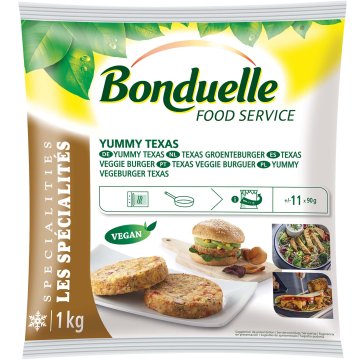 Hamburguesa Bonduelle Texas Vegana 1 Kg