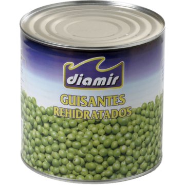 Guisantes Diamir Rehidratados 000 Lata 3 Kg