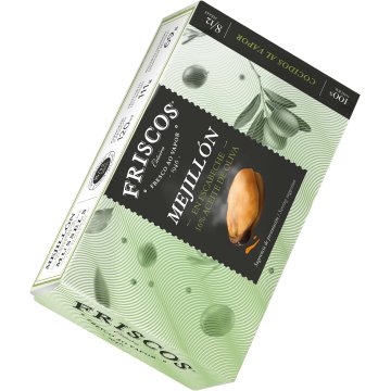 Mejillones Friscos Rías Gallegas Escabeche 8/12 Ol-120 Con Aceite De Oliva