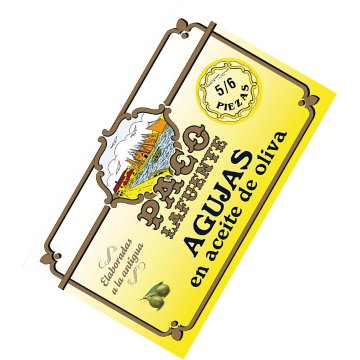 Agujas Paco Lafuente En Aceite De Oliva 5/6 Lata Rr 125 Gr