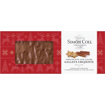 Turrón Simón Coll Galleta Crujiente 250 Gr