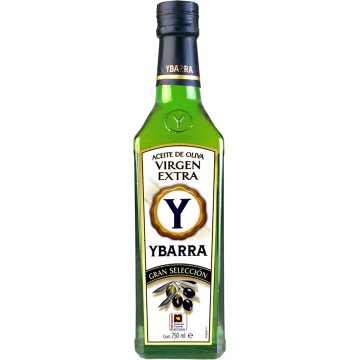 Aceite De Oliva Ybarra Gran Selección Virgen Extra Botella Vidrio 750 Ml