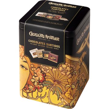 Chocolatines Amatller Napolitanes Assortiment Llauna 150 Gr