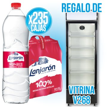 235 LANJARON 1500 PACK-6 + REGAL VITRINA V268