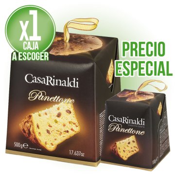 PER 1 CAIXA DE PANETTONE, PREU ESPECIAL.