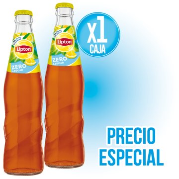 1 CAJA DE LIPTON 350 RETORNABLE, CON DESCUENTO.