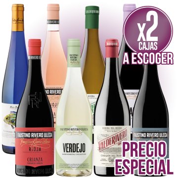 2 CAJAS GAMA MARQUES DE ATRIO A ESCOGER CON PRECIO NETO