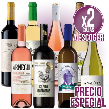 2 CAJAS GAMA FELIX SOLIS A ESCOGER CON PRECIO NETO