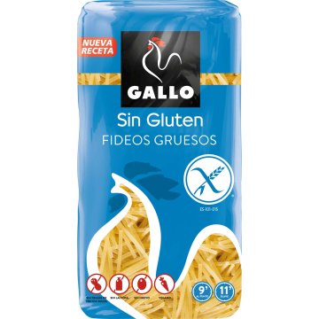 Fideus Gallo Sense Gluten Gruixuts 450 Gr