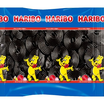 Regaliz Haribo Disco Negro Bolsa 2 Kg