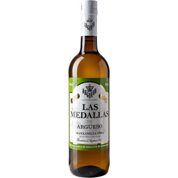 Manzanilla Las Medallas De Argüeso Fina 15º 75 Cl