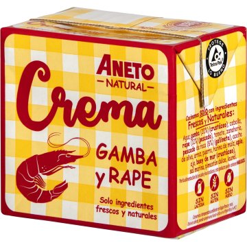 Crema Aneto Gamba Y Rape Brik 500 Ml