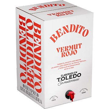 Vermut Bendito Vermell 15º Bib 20 Lt