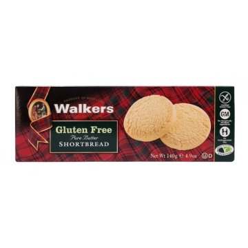 Shortbreads Walkers Rounds Mantequilla Sin Gluten 140 Gr