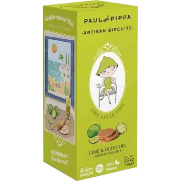 Galletas Paul & Pippa De Lima Caja Carton 130 Gr