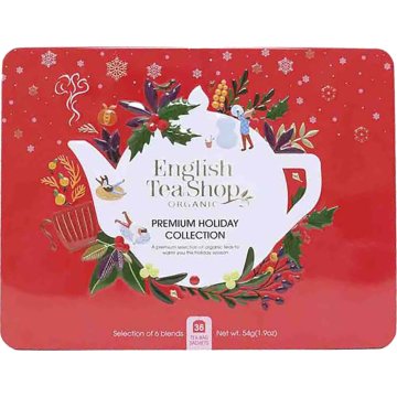 Te English Tea Shop Lata Navidad Roja 54 Gr 36 Bolsitas