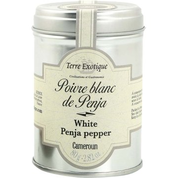 Pimienta Terre Exotíque De Penja Blanca 70 Gr Igp