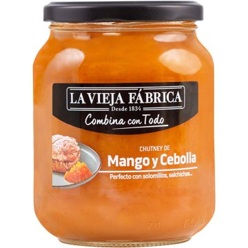 Chutney La Vieja Fábrica Combina Con Todo Mango Y Cebolla Tarro 800 Gr