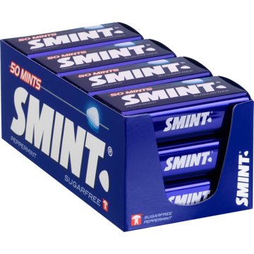 Caramelo Smint Lata Menta Display 35 Gr Pack 12