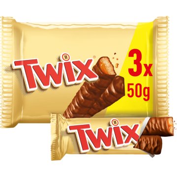 Xocolatina Twix Xocolata Carmel I Galeta 50 Gr Pack 3