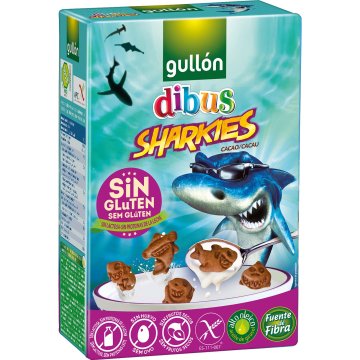 Galletas Gullón Sharkies Sin Gluten 250 Gr