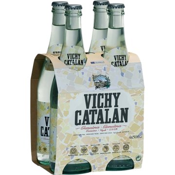 Agua Vichy Con Gas Botella 50 Cl Pack 4