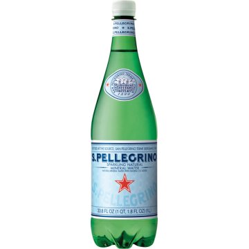 Agua Sanpellegrino Con Gas Botella Pet 1 Lt