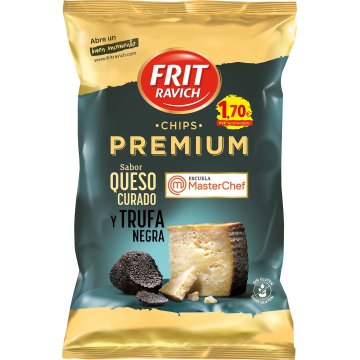 Patatas Chips Frit Ravich Premium Queso-trufa Bolsa 110 Gr