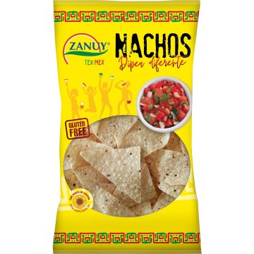 Tortilla Chips Zanuy Xl Maiz Blanco 150 Gr