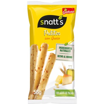 Palitos Snatt's Con Queso 60 Gr