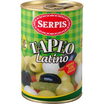 Aceitunas Serpis Tapeo Latino 130 Gr