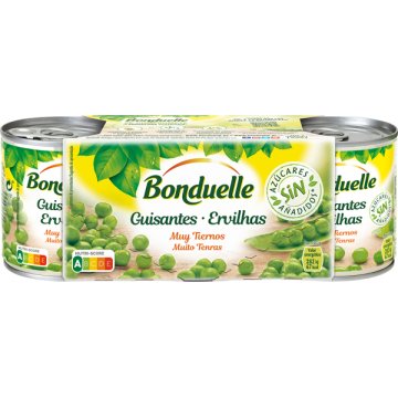 Pèsol Bonduelle 140 Gr Pack 3