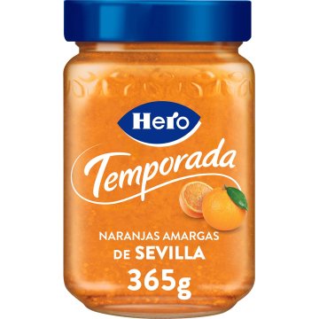 Mermelada Hero Temporada Naranja Amarga Tarro 365 Gr