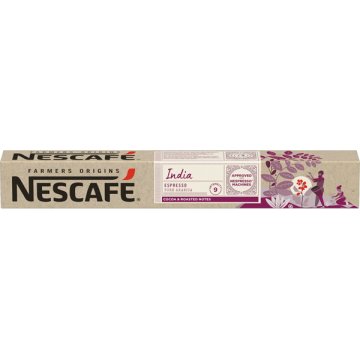 Cafè Nescafe Farmers Origins India 53 Gr 10 Capsules