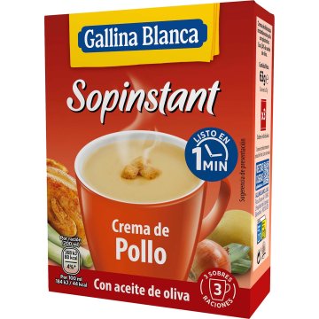 Crema Gallina Blanca Sopinstant Pollastre 3 Sobres