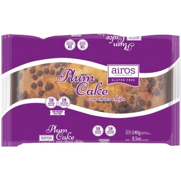 Plum Cake Airos Xoco Xip 240 Gr