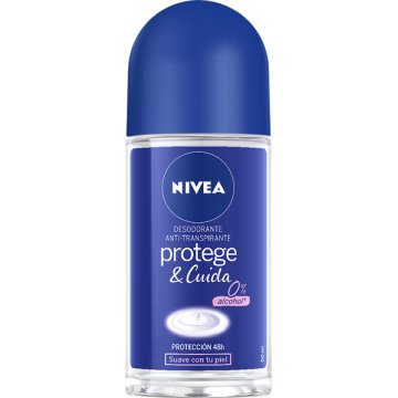 Desodorante Nivea Protege Cuida Femenino Roll-on 50 Ml