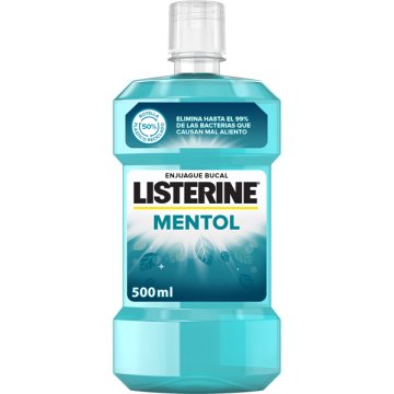 Esbandida Bucal Listerine Mentol 500 Ml