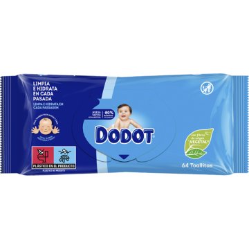 Tovalloletes Dodot Blau Recanvi 64 U