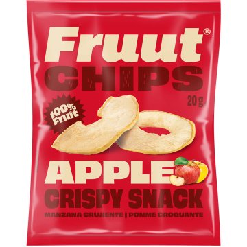 Chips Fruut Manzana Crujiente Bolsa 20 Gr