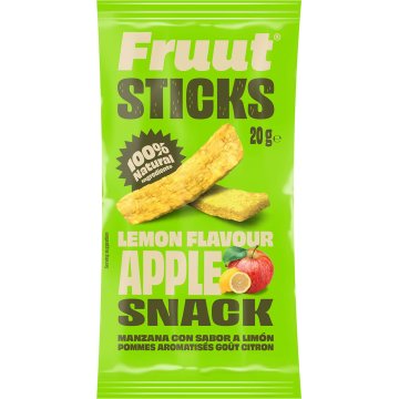 Xips Fruut Sticks Poma Gust Llimona Bossa 20 Gr