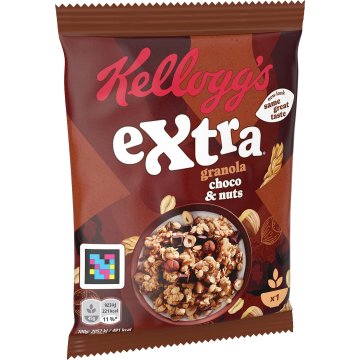 Cereals Kellogg's Extra Granola, Xocolata I Nous Bossa 45 Gr