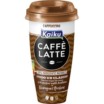 Caffe Latte Kaiku Cappuccino Got 230 Ml