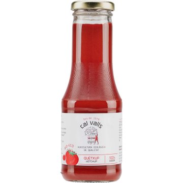 Ketchup Cal Valls Eco/bio Tarro Vidrio 340 Gr