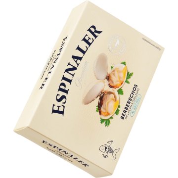 Berberechos Espinaler Premium Rías Gallegas 40/50 Lata Ol 120 Gr