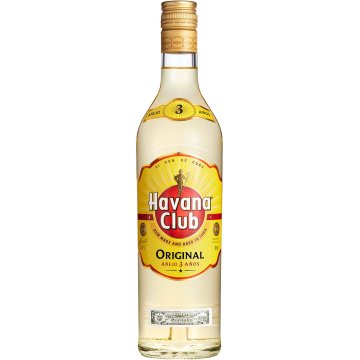 Ron Havana Club Blanco 3 Años 37.5º 70 Cl